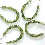 Материалы для творчества handmade. Livemaster - original item Green Apatite Beads. Handmade.
