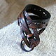 Leather bracelet winding:, Cord bracelet, Chernomorskoe,  Фото №1