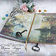 Order Diary 'the Secret of the old castle'. Decoupage - decor. Livemaster. . Diaries Фото №3