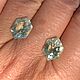 Аквамарины пара 8.2 ct, Серьги классические, Иркутск,  Фото №1