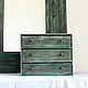 Commode 42x32x18sm "Turquoise". Mini Dressers. EVAG. Online shopping on My Livemaster.  Фото №2