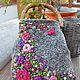 Сумочка из шерсти в стиле бохо. Классическая сумка. AccesoriosDeOlga (OlgaNazarova). Ярмарка Мастеров.  Фото №5