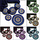 Order Necklace shades of blue filigree (254) designer jewelry. Svetlana Parenkova (parenkova). Livemaster. . Necklace Фото №3