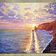 Oil painting, sea landscape ' Cape Fiolent». Pictures. Fine Art for Joy. My Livemaster. Фото №4