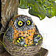 Owl figurine in the nest. Miniature figurines. 2sovy. My Livemaster. Фото №6