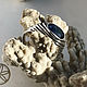 Women's ring with Blue Sapphire, 925 silver, handmade. Rings. Bauroom - vedic jewelry & gemstones (bauroom). My Livemaster. Фото №4