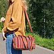 Stylish shoulder bag with genuine leather inserts. Crossbody bag. IndianBoho. Ярмарка Мастеров.  Фото №5