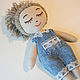 Текстильная кукла Афинуля. Мягкие игрушки. Сувенирная мастерская ProSofie Dolls. Ярмарка Мастеров.  Фото №4
