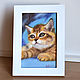 Pastel cat ' Mia', Pictures, Belorechensk,  Фото №1
