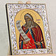 Elijah the Prophet (14x18 cm). Icons. ivelir. Online shopping on My Livemaster.  Фото №2