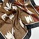 Платок льняной в стиле Pierre Balmain, Платки, Санкт-Петербург,  Фото №1
