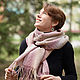 Домотканый шарф Нежность, Шарфы, Новосибирск,  Фото №1