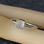 Украшения handmade. Livemaster - original item Ring with moonstone.. Handmade.