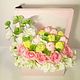 Цветочно-конфетная композиция №82. Съедобные букеты. sweet.bouquets.J. Интернет-магазин Ярмарка Мастеров.  Фото №2
