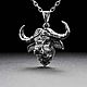 Подвеска Буйвол. Подвеска. AlexFox Jewelry. Интернет-магазин Ярмарка Мастеров.  Фото №2