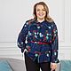 NATALINI Блузка из шифона с цветочным принтом plus size, Блузки, Новосибирск,  Фото №1