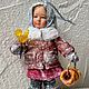 Ватная елочная игрушка Дуняша. Новогодние сувениры. VS_handmade. Ярмарка Мастеров.  Фото №11