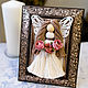 Doll- Macrame angel. Interior elements. Textile Shop Natalya. Online shopping on My Livemaster.  Фото №2