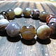 Order Botswana agate Bracelet 'Patterns of Nature'. Beautiful gifts for the good people (Alura-lights). Livemaster. . Bead bracelet Фото №3