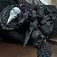 Кулоны разные в виде черепов, демон, тьма, кошка, птица, ворон. Кулон. Azazel-al-kalifa. Интернет-магазин Ярмарка Мастеров.  Фото №2