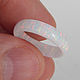 White Opal Wedding Ring, Engagement rings, Vladimir,  Фото №1