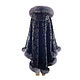 Winter Poncho coat with natural fur. Coats. Olga Lavrenteva. My Livemaster. Фото №6