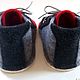 Order COMFORT felt baby shoes, 100% wool. felted-slippers (felted-slippers). Livemaster. . Footwear for childrens Фото №3