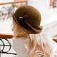 Заказать Детская шляпка клош V03. EDIS | дизайнерские шляпы Наталии Эдис. Ярмарка Мастеров. . Шляпы Фото №3