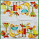 13pcs napkin decoupage bar food fruit martini cocktail print, Napkins for decoupage, Moscow,  Фото №1