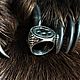Ring 'Paw Of The Wolf'. Folk decorations. h-a-n--t-e-r. My Livemaster. Фото №5