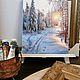 Картина маслом По утренней тропинке. Картины. Легкая кисть Наташи Головиной. Интернет-магазин Ярмарка Мастеров.  Фото №2
