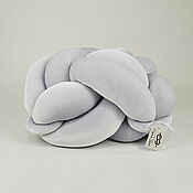 Подушка декоративная для дивана, оригинальная подушка-узел