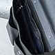 Men's leather messenger bag 'Vincent' (Black). Brief case. DragonBags - Men's accessories. My Livemaster. Фото №5