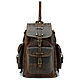 Leather backpack 'Patriot' (aging brown), Men\\\'s backpack, St. Petersburg,  Фото №1