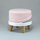 Заказать Пуфик детский Pink (со съемным чехлом). Мастерская Elanska-Design. Ярмарка Мастеров. . Пуфы и пуфики Фото №3