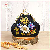 Сумки и аксессуары handmade. Livemaster - original item Coin purse with embroidery 