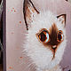 White Kitten Painting as a gift to a child Kitten woof. Pictures. kartina-sochi. My Livemaster. Фото №4