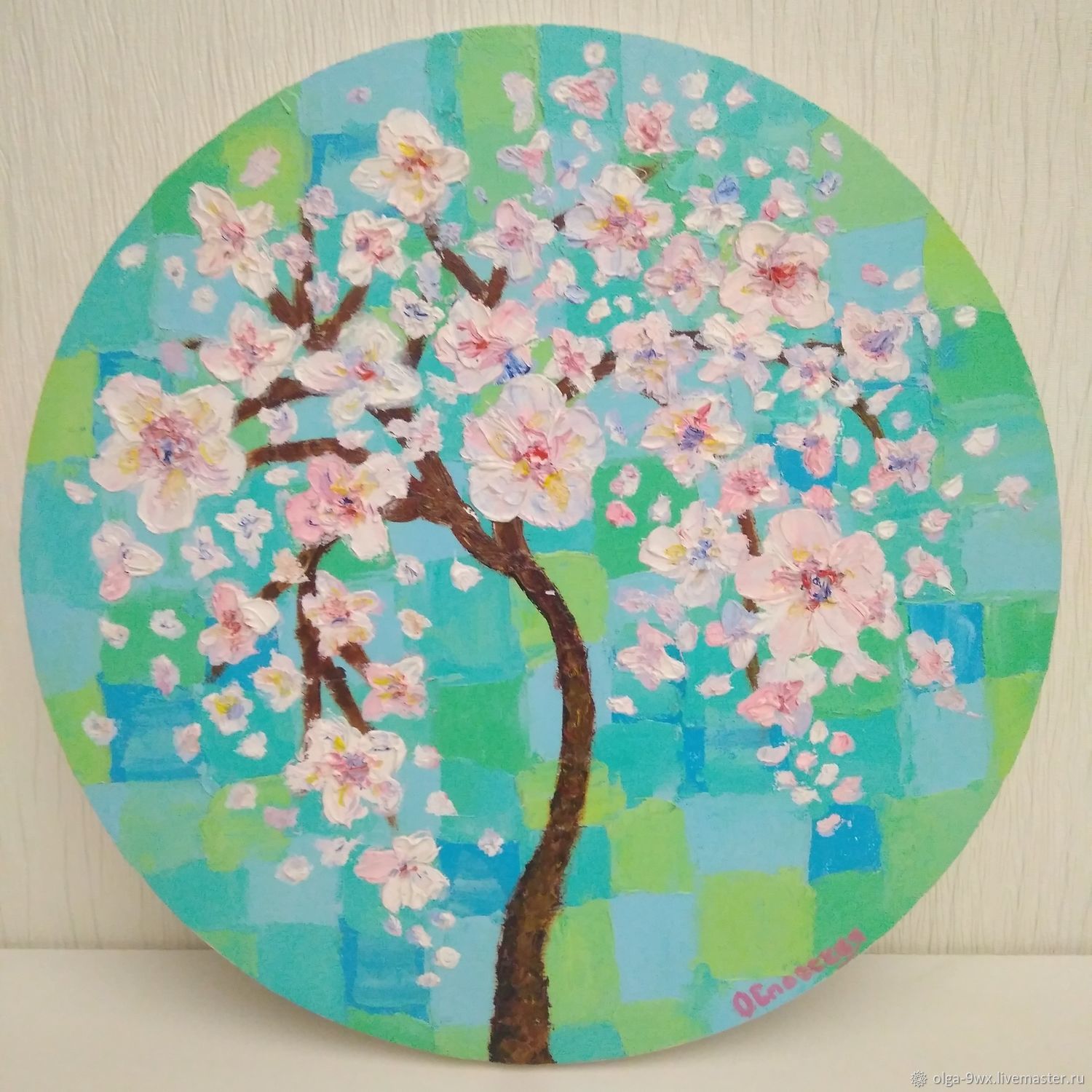 Аппликация ветка сакуры. Ветка сакуры из бумаги. Сакура работа. Поделка цветущее дерево. Сакура работа.