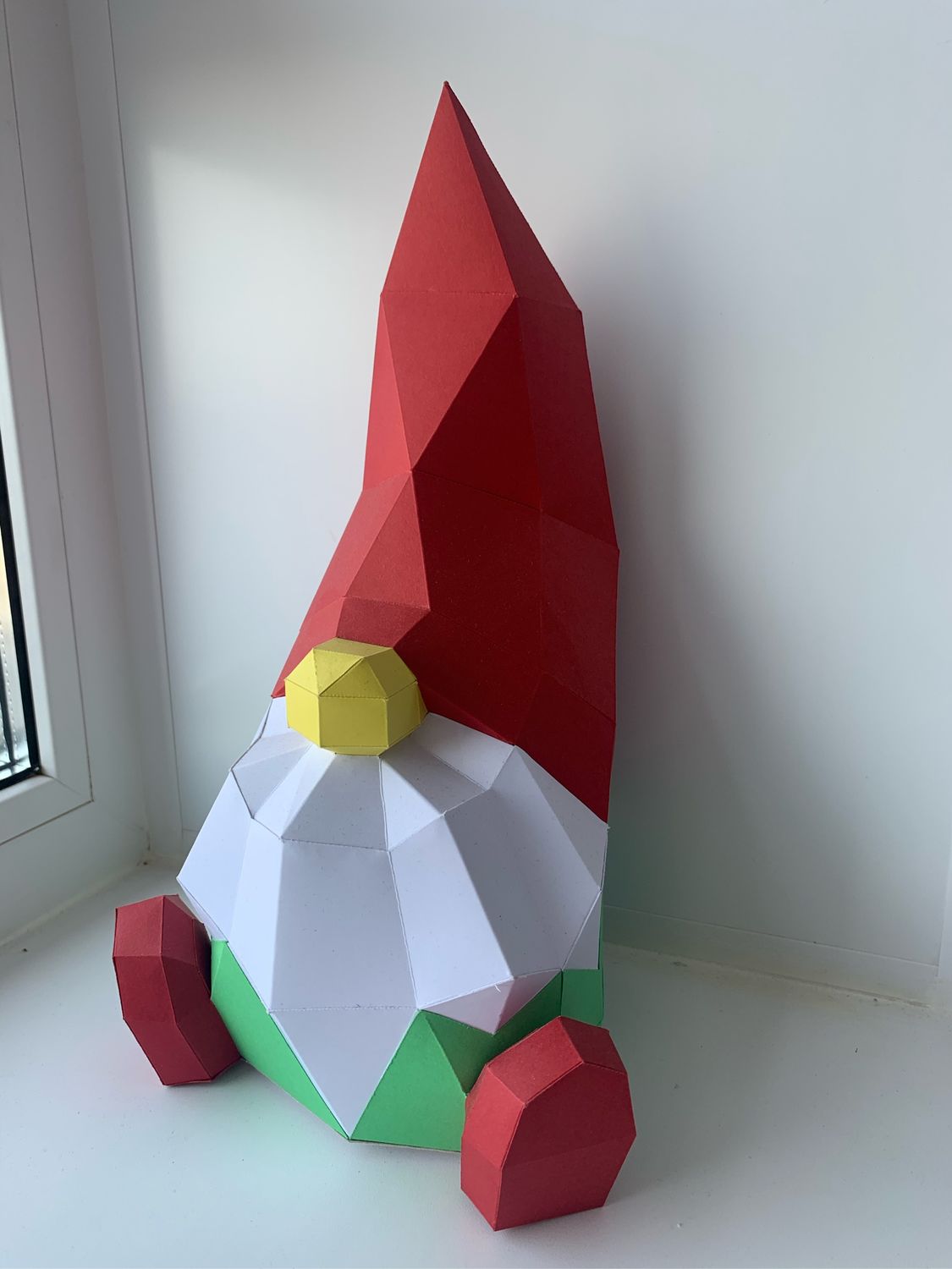 Origami Standing Gnome (Riccardo Fonchi) | Пикабу