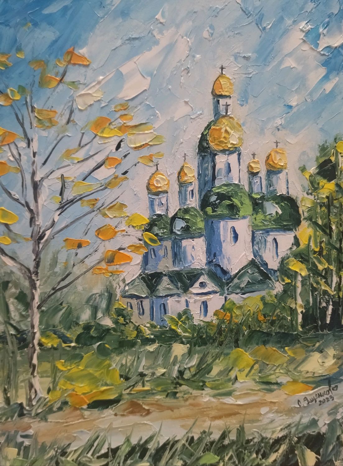 " С верой в душе" картина маслом в интернет-магазине Ярмарка Мастеров ...