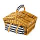 Order Picnic basket 'Volok' (for 4 persons) with a blanket. H-Present more, than a gift!. Livemaster. . Picnic baskets Фото №3