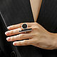 Кольцо Balance с жемчугом | Кольцо из дерева | Кольцо из алюминия. Кольца. PANWOODS. Интернет-магазин Ярмарка Мастеров.  Фото №2