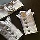 Accessory sets: collar and cuffs / silk, lace. Cuffs. ERIO SHOP. My Livemaster. Фото №4