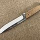 Простой нож х12мф. Народные сувениры. Сайт knife-klinok. Интернет-магазин Ярмарка Мастеров.  Фото №2