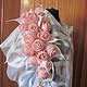 Tippet-scarf 'Pink roses', Wraps, Voronezh,  Фото №1