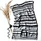 Вязаное полосатое платье в стиле Кучинелли, вязаное серое платье. Платья. Tamerwool. Ярмарка Мастеров.  Фото №6