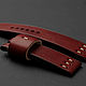 Watch strap 'Red October'. Watch Straps. Deer19 (Deer19). Online shopping on My Livemaster.  Фото №2