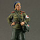 Tin soldier 54 mm. ekcastings. WWII Sergeant of the Red Army, Military miniature, St. Petersburg,  Фото №1