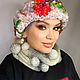 Заказать Шапка  ушанка РЯБИНА. Анна Лесникова      Les accessoires. Ярмарка Мастеров. . Шапки Фото №3