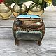 Antique glass casket, France. Vintage Souvenirs. Dutch West - Indian Company. My Livemaster. Фото №5